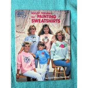 iron on transfers for painting sweatshirt 1980s